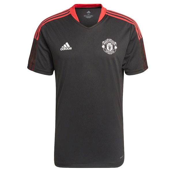 Camiseta Entrenamiento Manchester United 1ª 2021-2022 Negro